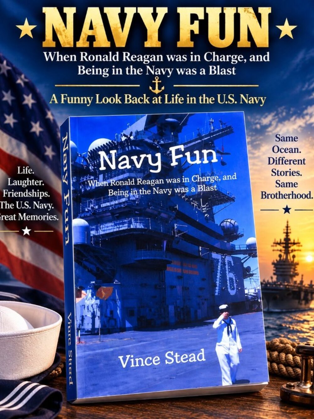 ⚓🇺🇸 NAVY FUN — WHEN RONALD REAGAN WAS IN CHARGE! 🇺🇸⚓  Were you in the U.S. N